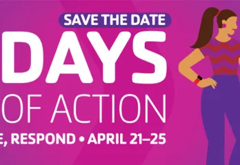 Save the Date: 5 Days of Action Know, See, Respond April 21-25