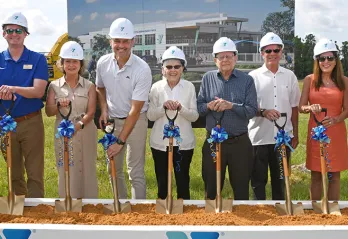 Turning Soil & Breaking Ground at the Wesley Chapel Y.