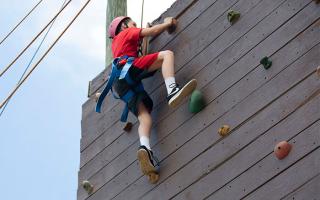Rock Climbing at the Y.