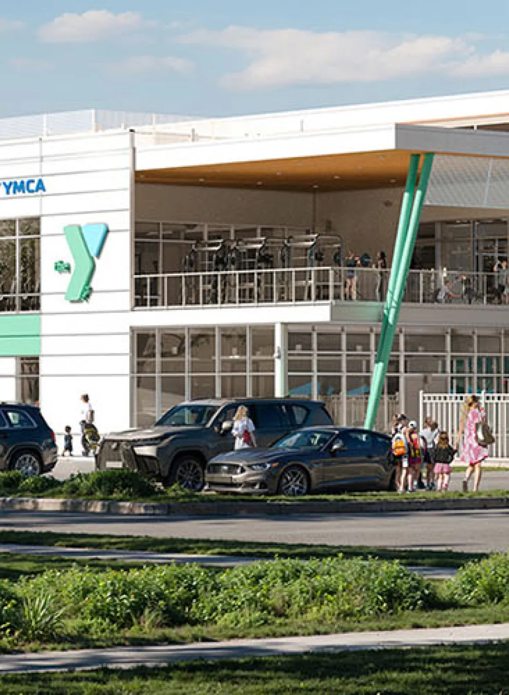 Front of Wesley Chapel YMCA