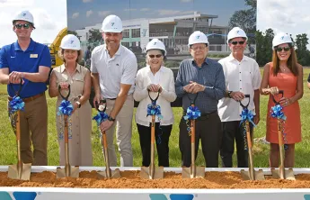 Turning Soil & Breaking Ground at the Wesley Chapel Y.