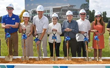 Turning Soil & Breaking Ground at the Wesley Chapel Y.
